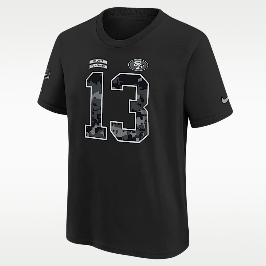 San Francisco 49ers Salute to Service Women's Nike NFL T-Shirt